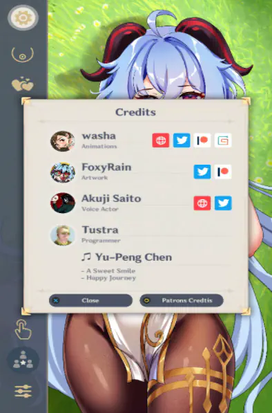 甘雨触摸手游 - 剧情式互动模拟游戏 Hero图